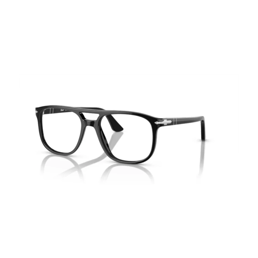 Persol Unisex Black Glasses, 52 Mm, Greta Optical Frame