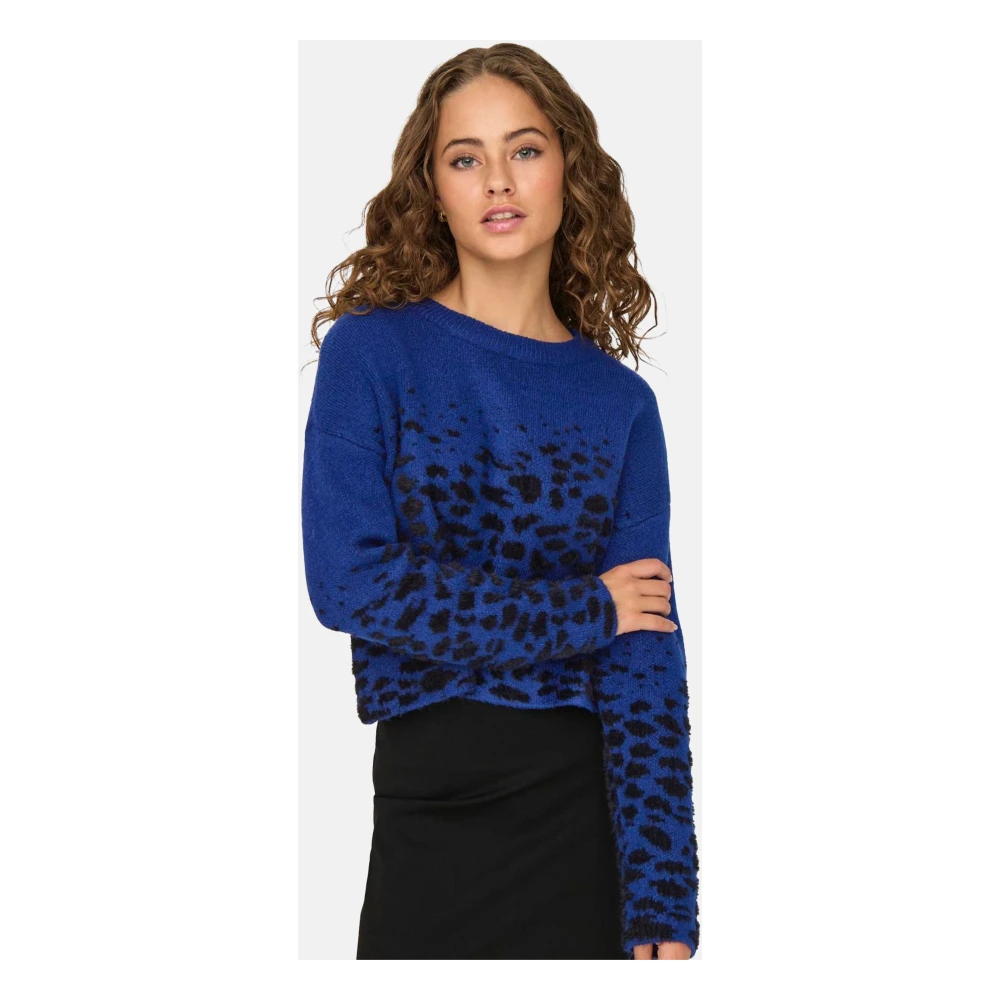 Only Stijlvolle Breigoed Collectie Blue Dames