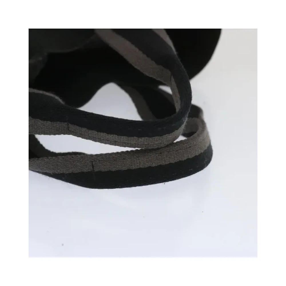 Hermès Vintage Pre-owned Cotton totes Black Dames
