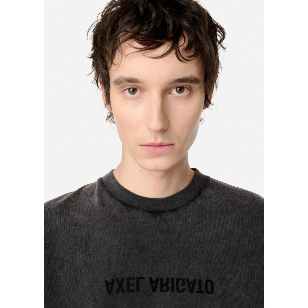 Axel Arigato Verdraai T-shirt Black Heren