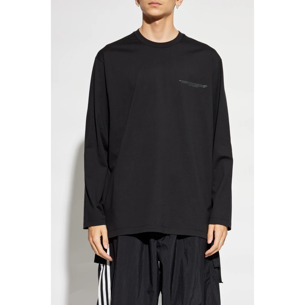 Y-3 Lange mouw T-shirt Black Unisex
