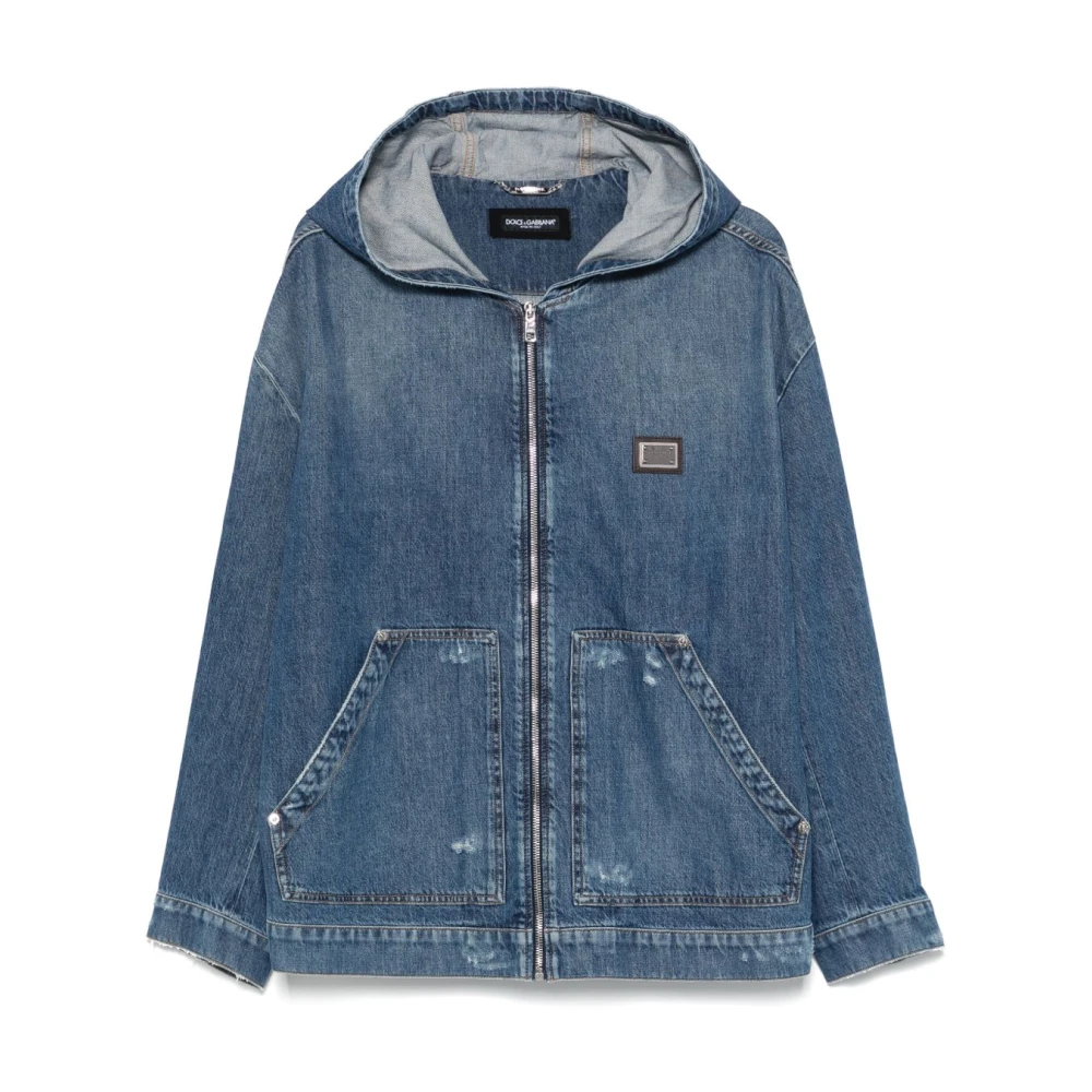 Jackets > Denim Jackets - - Dolce & Gabbana - Modalova