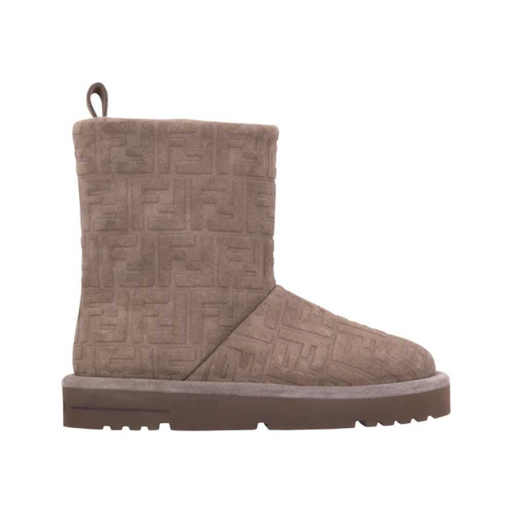 Fendi Damen Grau Schuhe, 36 Eugröße:
