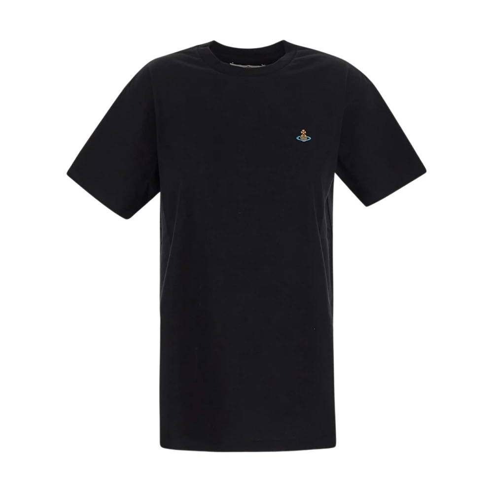 Vivienne Westwood Zwarte T-shirts en Polos met Orb Logo Black