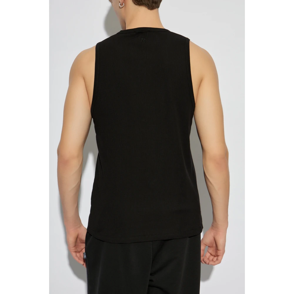 Represent Sleeveless T-shirt Black Heren