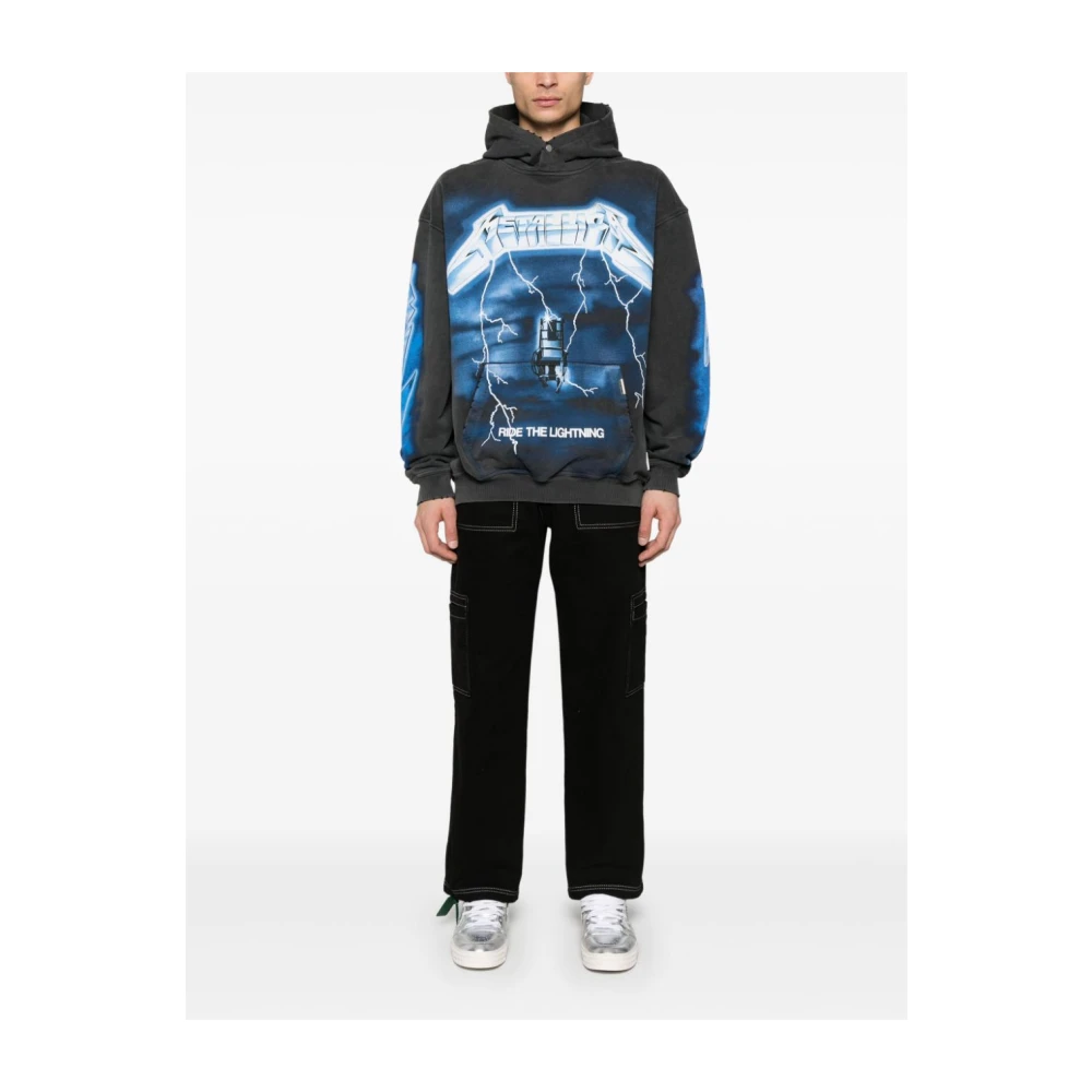 Represent Oversized hoodie met Metallica-print Multicolor Heren