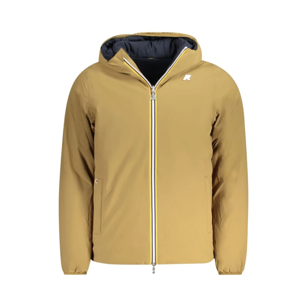 K-way Bruine Nylonjas Brown Heren