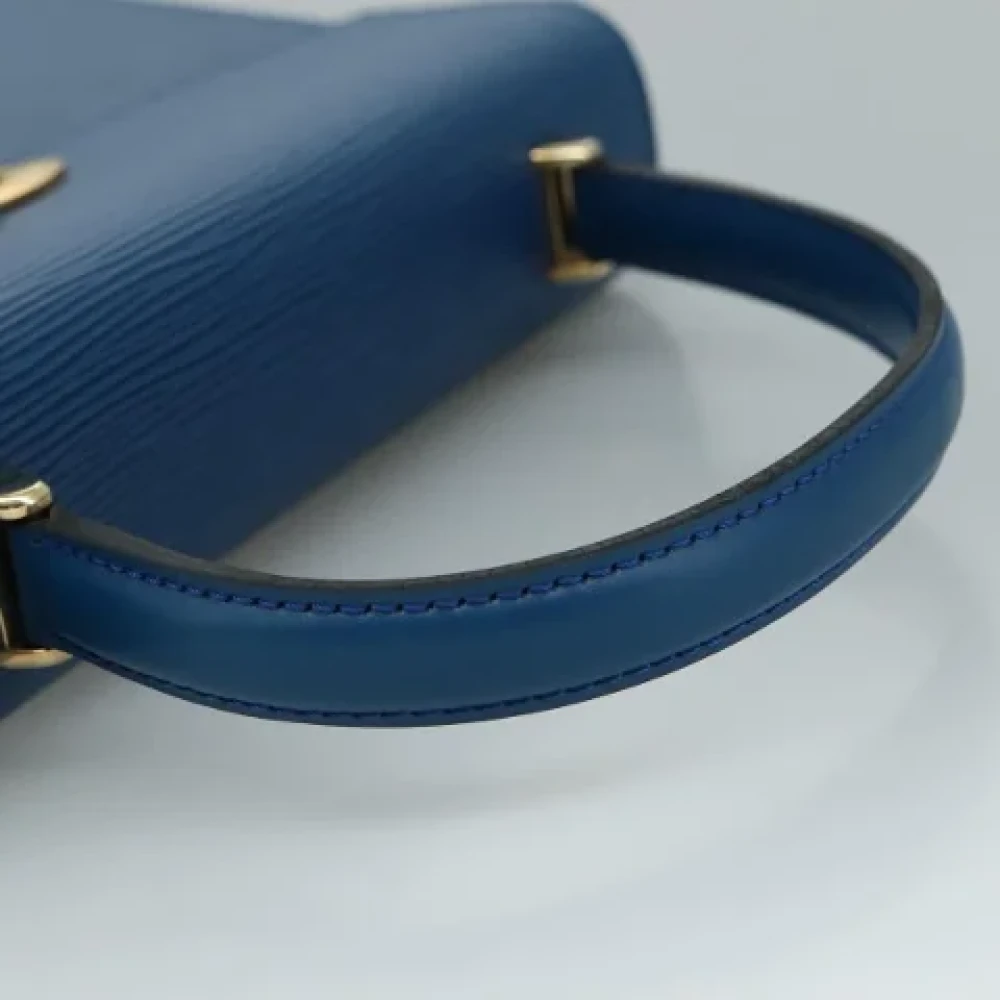Louis Vuitton Vintage Pre-owned Leather handbags Blue Dames