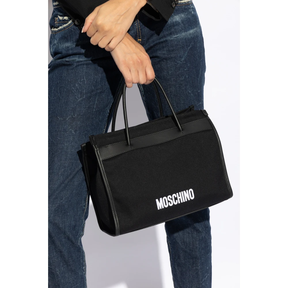 Moschino Shopper tas Black Dames