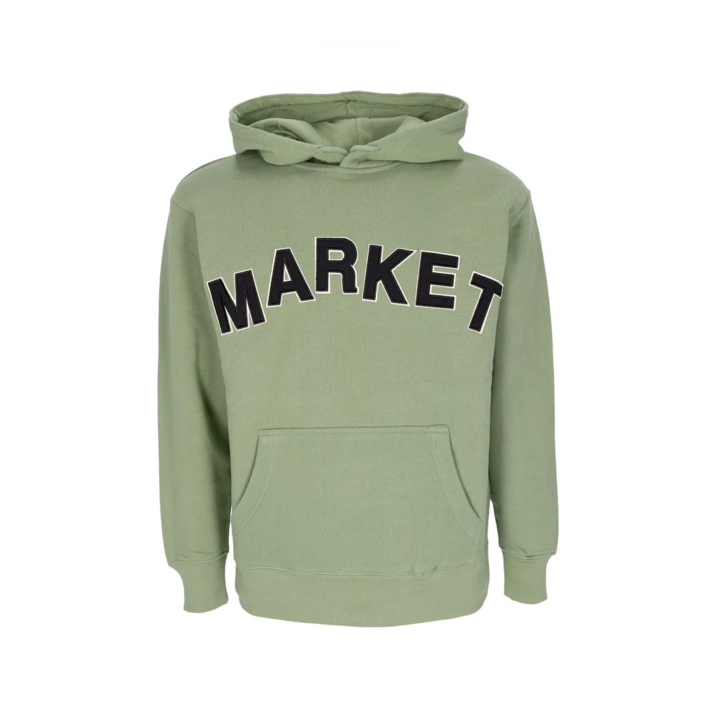 Market Basil Community Garden Hoodie Heren Green Heren