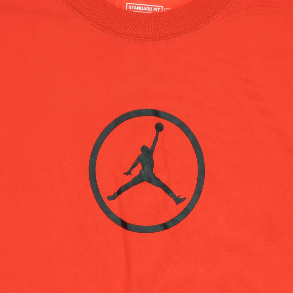 Jordan Sport DNA Hybrid Longsleeve T-shirt Red Heren