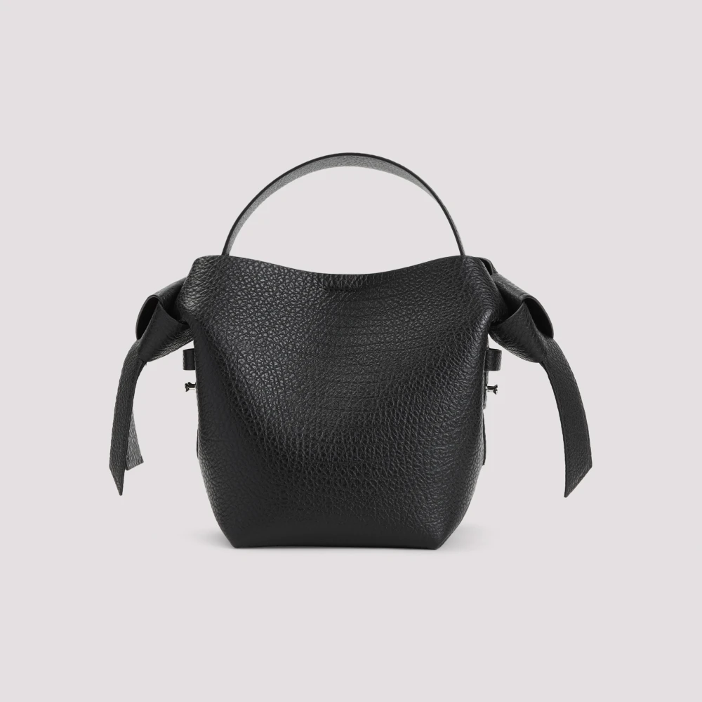 Acne Studios Zwarte Korrelleer Handtas Ss25 Black Heren