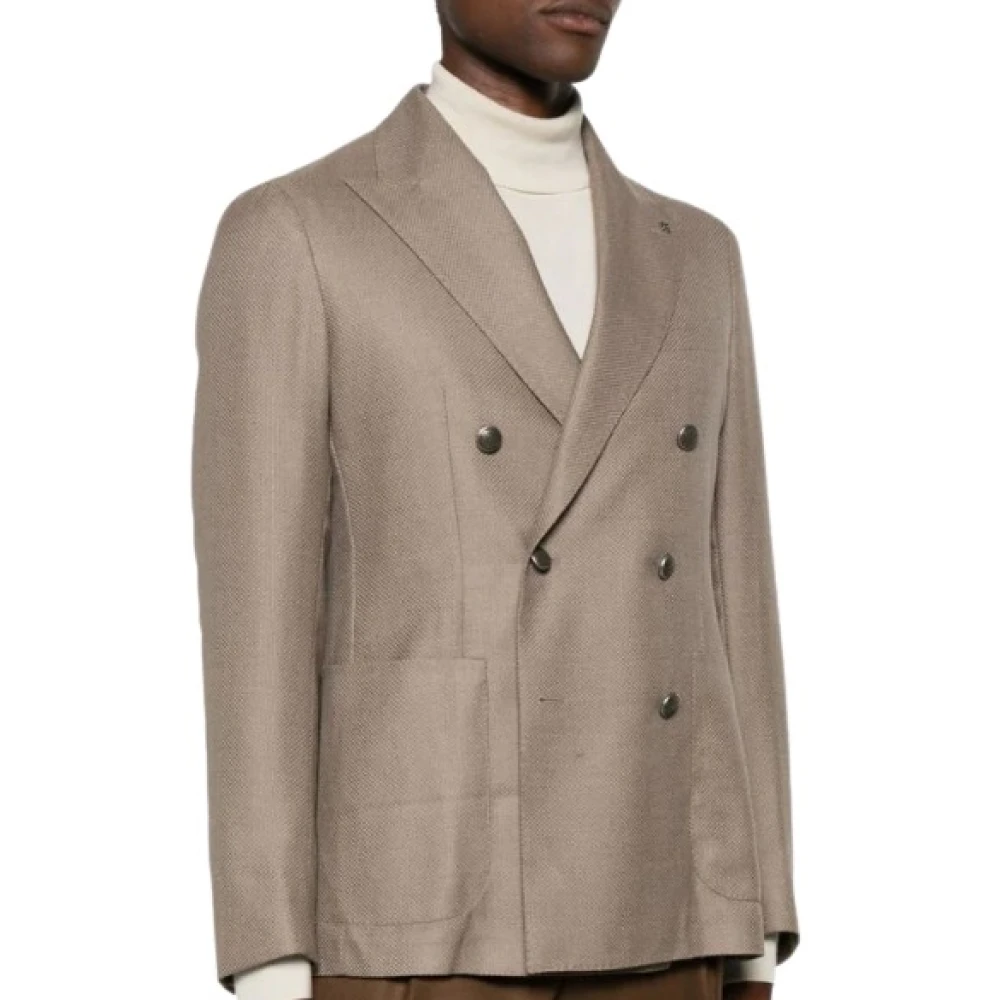 Tagliatore Jassen Beige Heren
