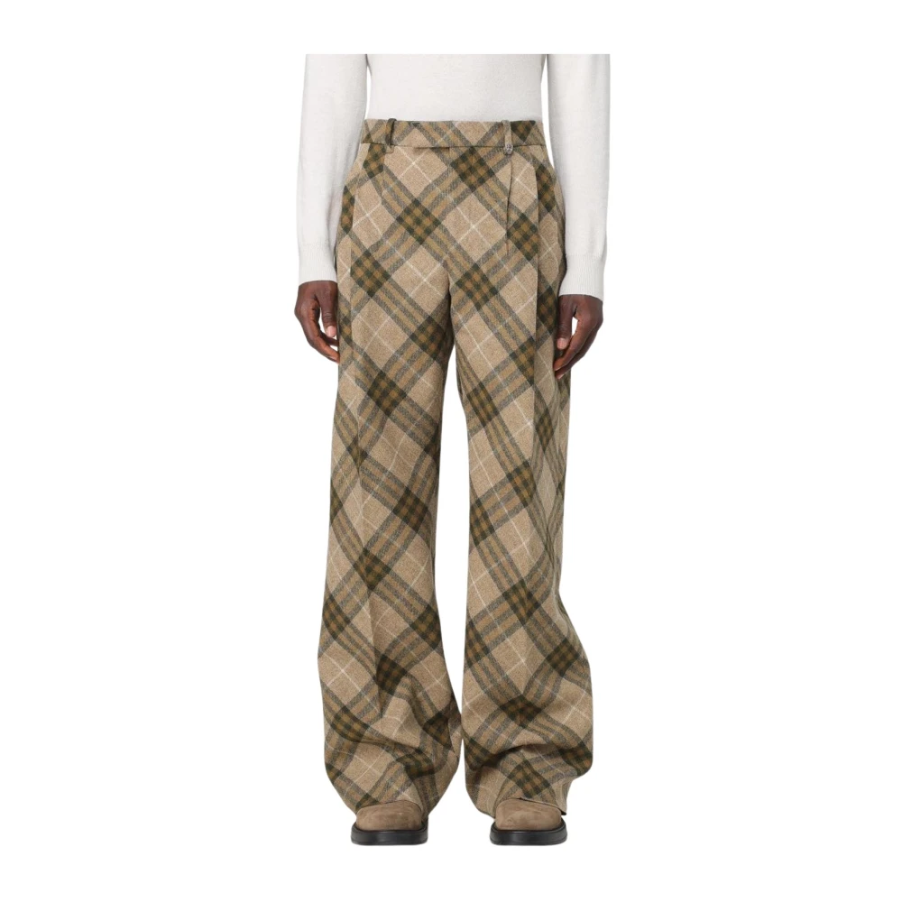 Trousers > Wide Trousers - - Burberry - Modalova