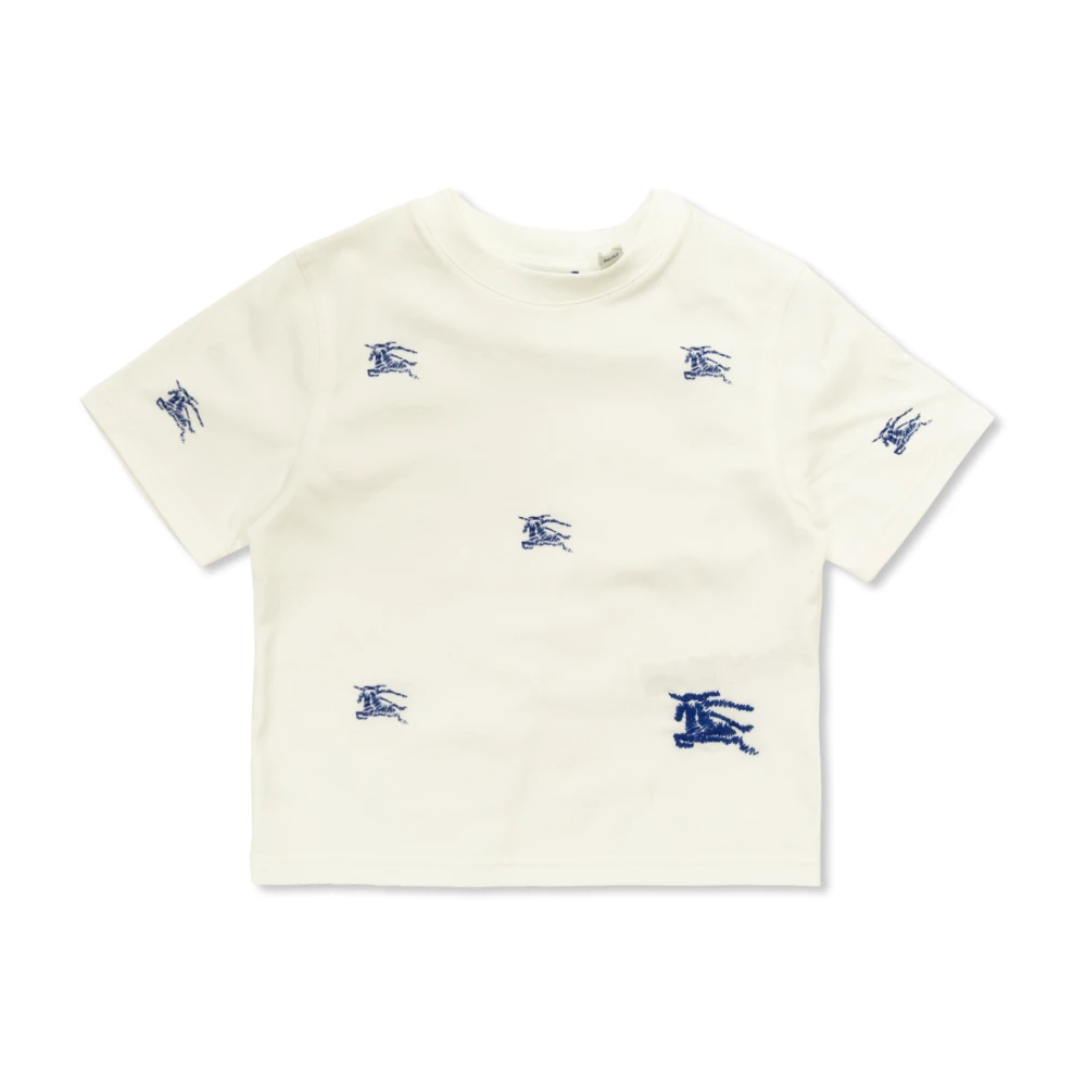 Burberry Barn T-shirt med logotyp White, Unisex