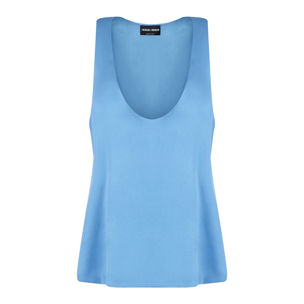 Tops > Sleeveless Tops - - Giorgio Armani - Modalova