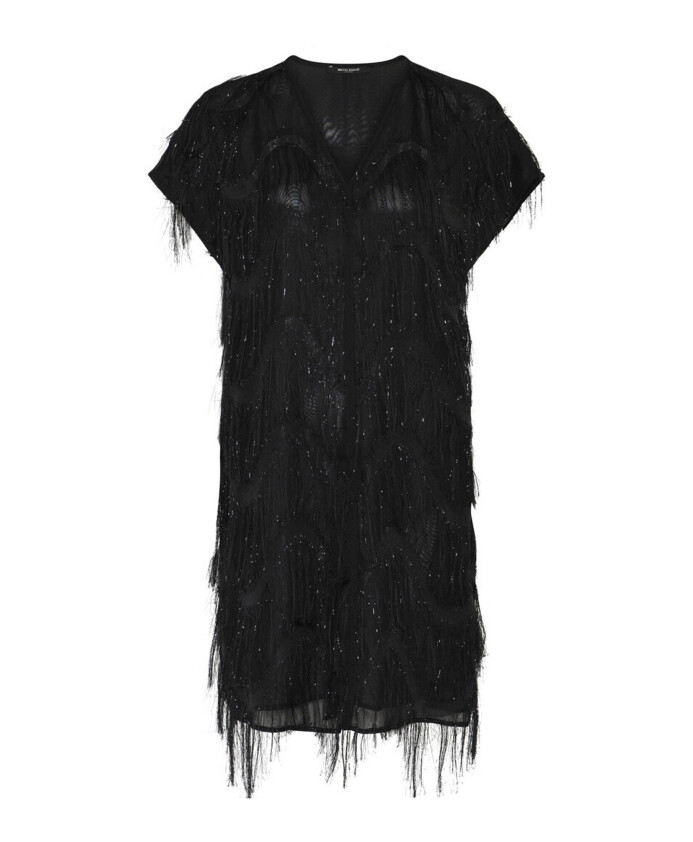 robe-noire-a-franges