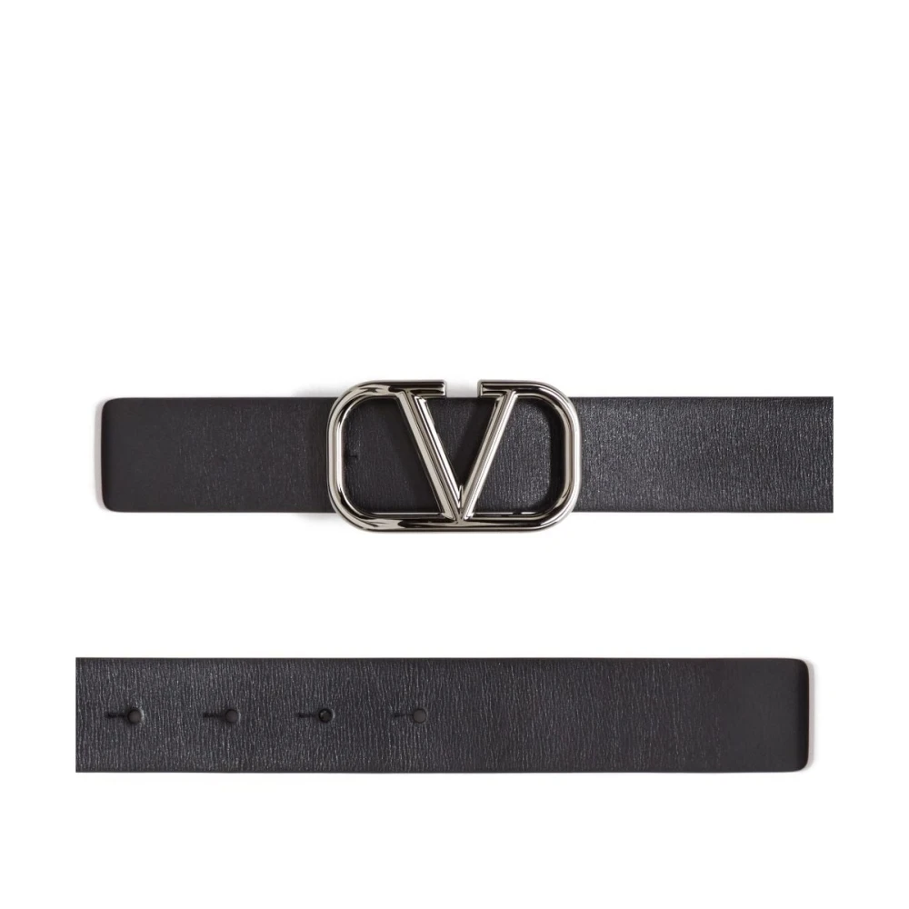 Valentino Garavani Zwart VLogo Signature Riem Black Heren