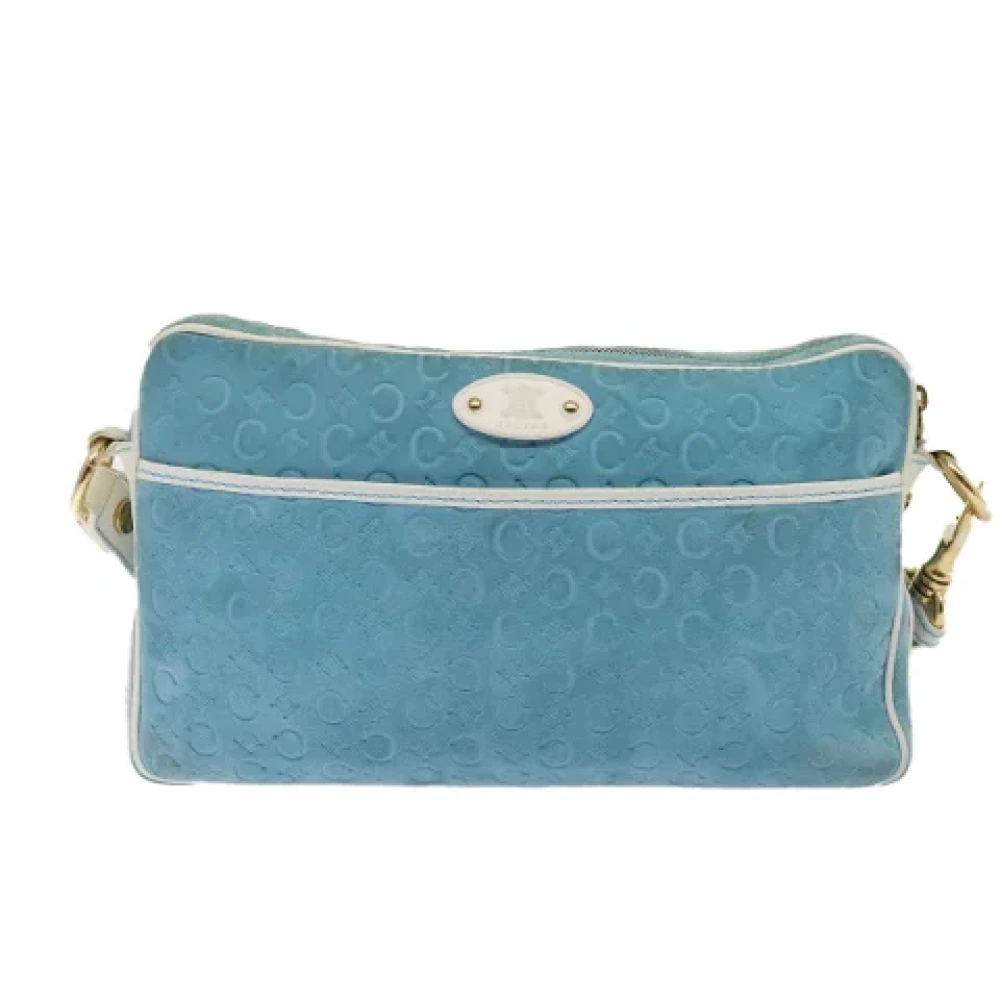 Celine Vintage Pre-owned Canvas celine-bags Blue Dames