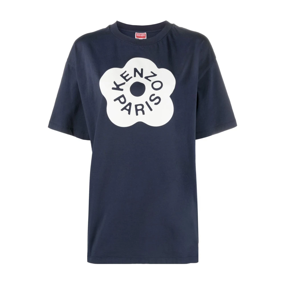 Kenzo Blauwe Boke Flower 2.0 T-shirt voor modebewuste vrouwen Blue Dames