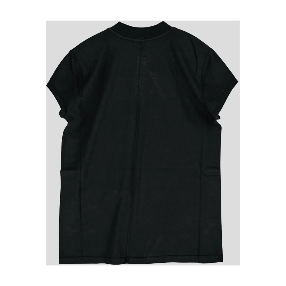 Rick Owens Katoenen t-shirt met klein niveau Black Dames