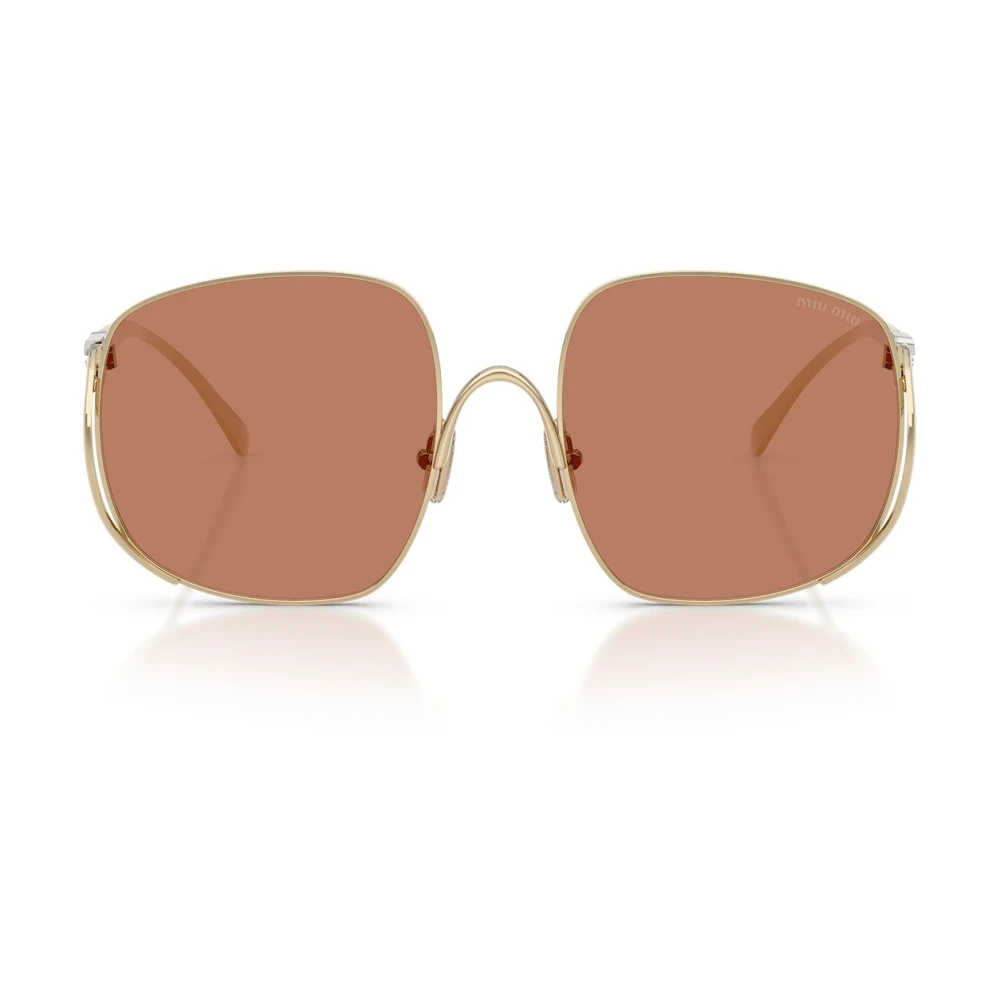 Miu Miu Unisex Yellow Mua57s Sunglasses - Sunglasses - 57 Mm - Accessories