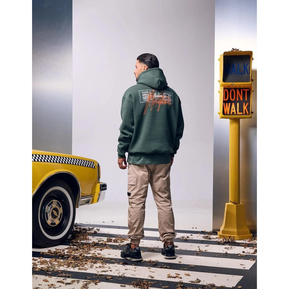 Malelions Groene Hoodie Stijlvol Model Herenlions Green Heren