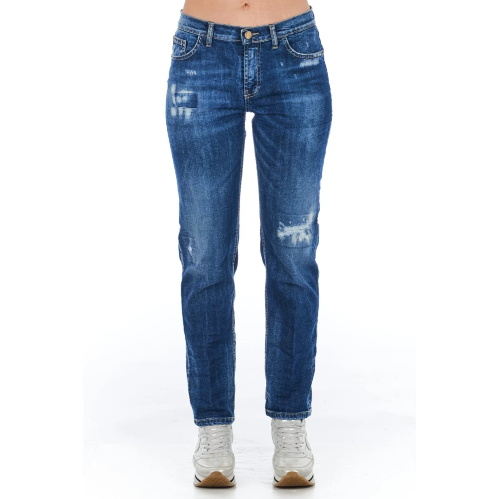 Frankie Morello Raka jeans Blue, Dam