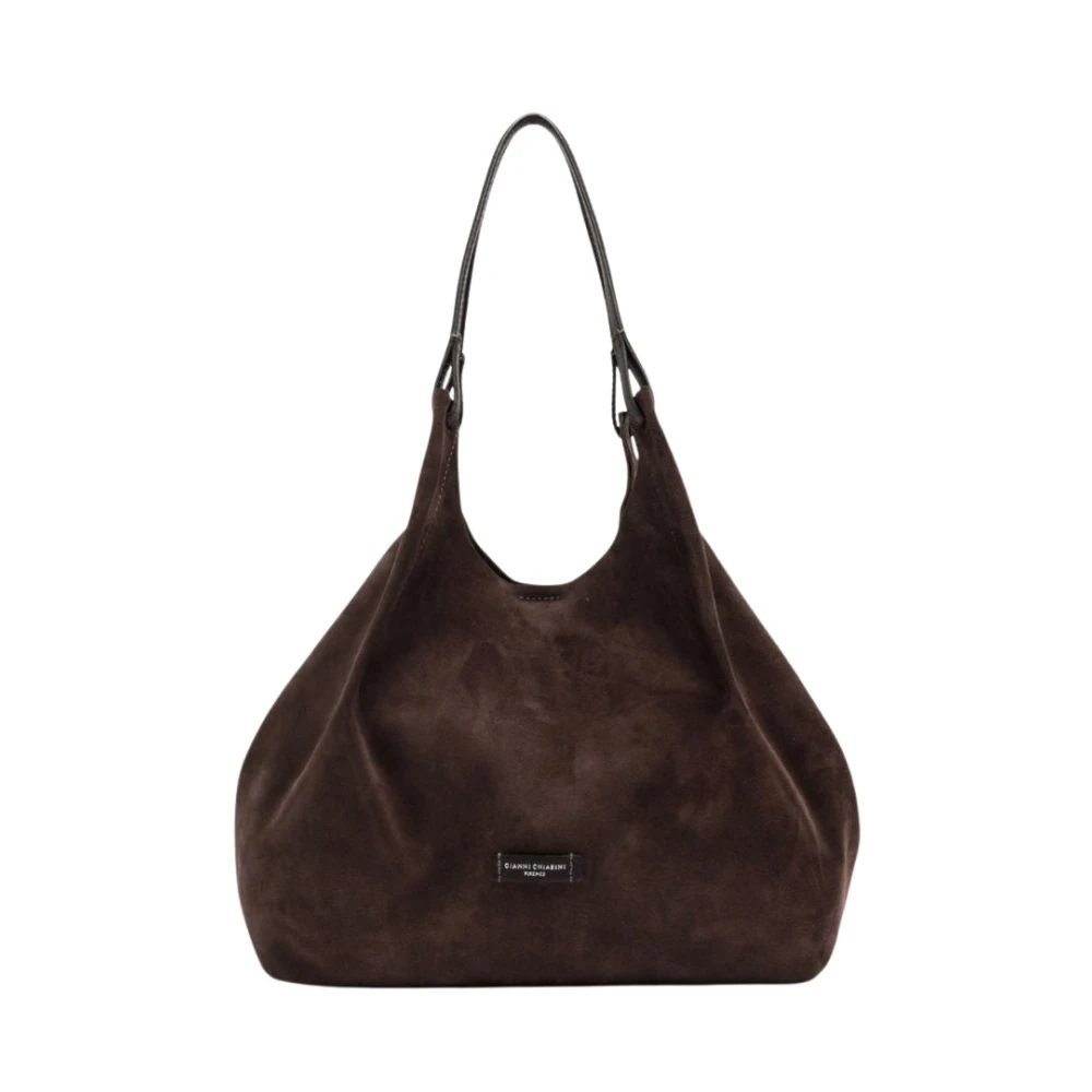 Gianni Chiarini 974 Borsa Dua Suede Moka - Immagine 5