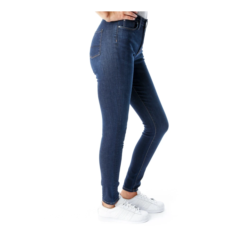 Pepe Jeans High Waist Skinny Fit Jeans Blue Dames