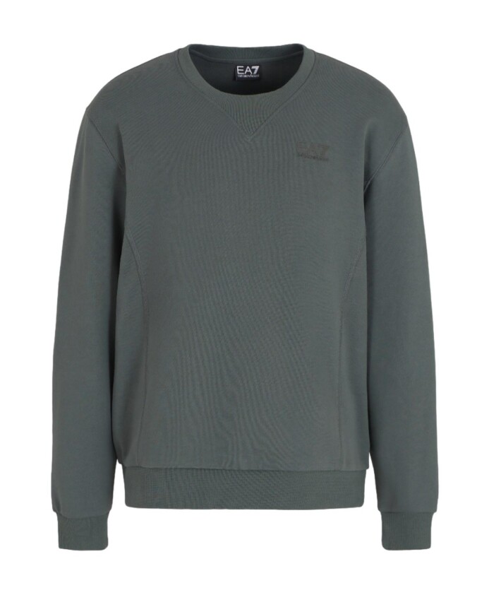 sweat-minimaliste-vert-fonce