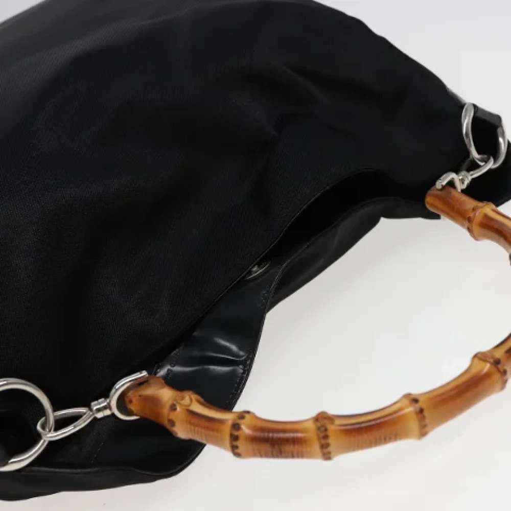 Gucci Vintage Pre-owned Nylon gucci-bags Black Dames