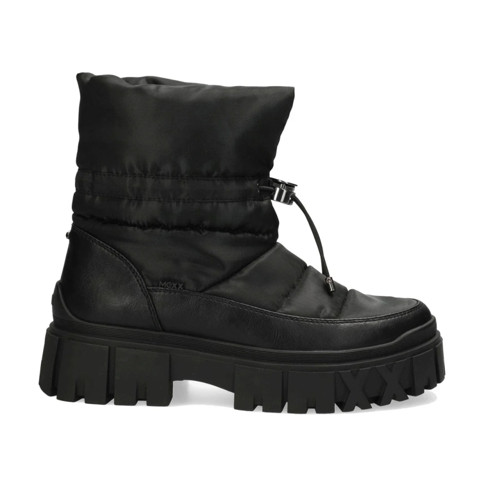 Mexx Black Winter Boots, Female, 4 Uk, Ankle Boots For Women