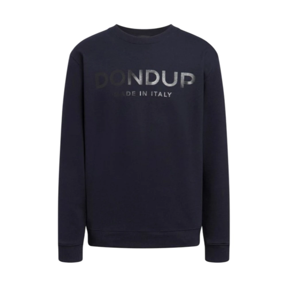 Dondup Uomo Blu - Kf0196u Sweatshirt - Sweatshirts & Hoodies - S