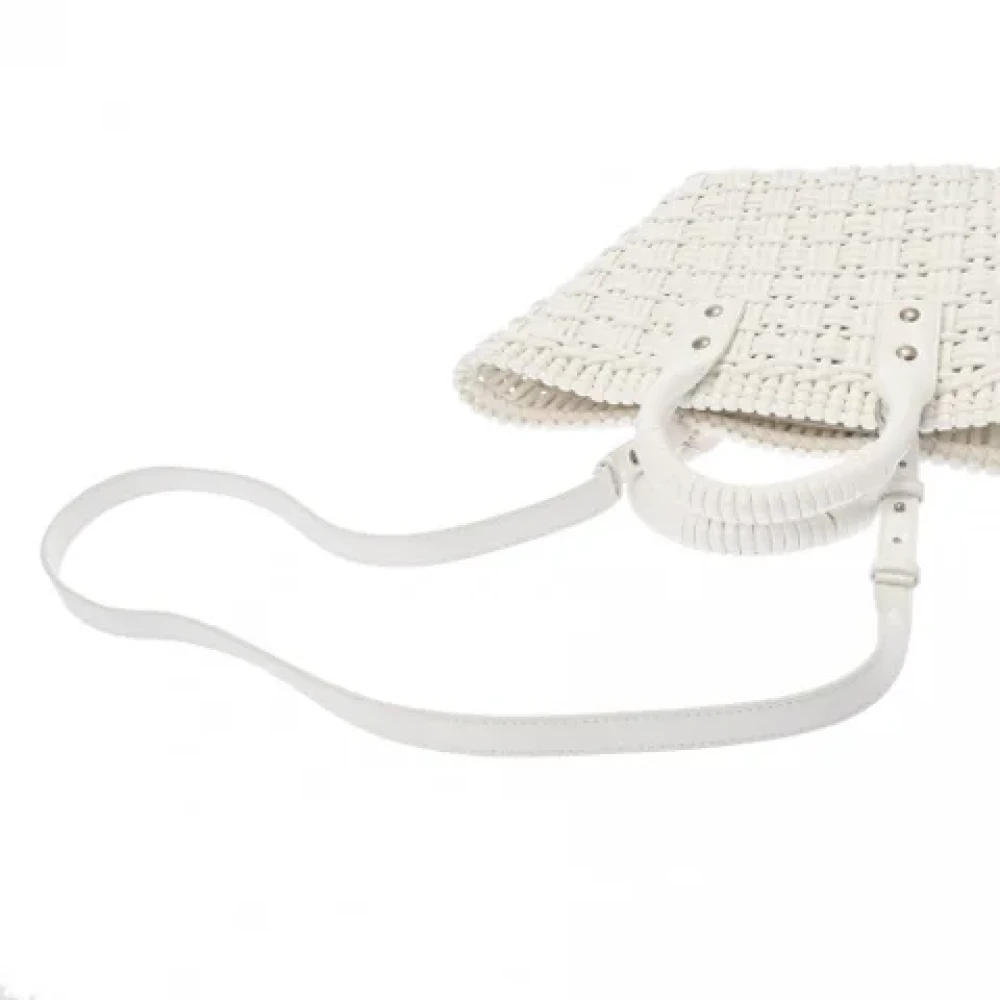 Balenciaga Vintage Pre-owned Leather balenciaga-bags White Dames