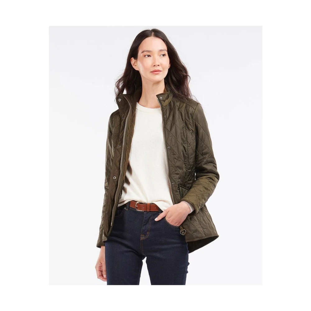 Barbour Polarquilt Jas Green Dames