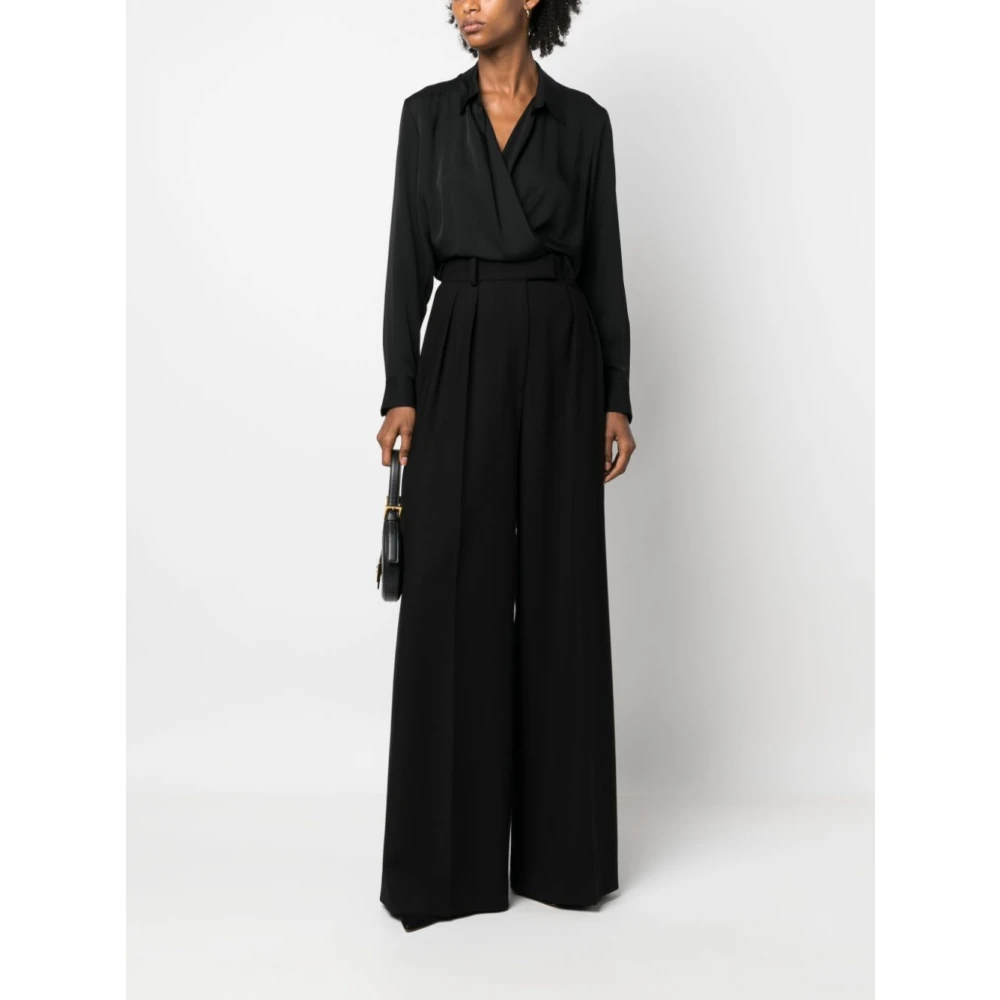 Theory Zwarte shirts voor vrouwen Aw23 Black Dames