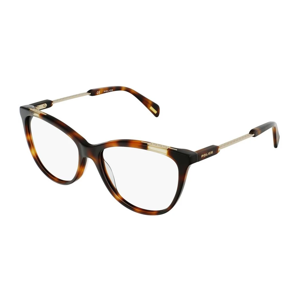 Police Bruine plastic frames met wijzerplaat Brown Dames