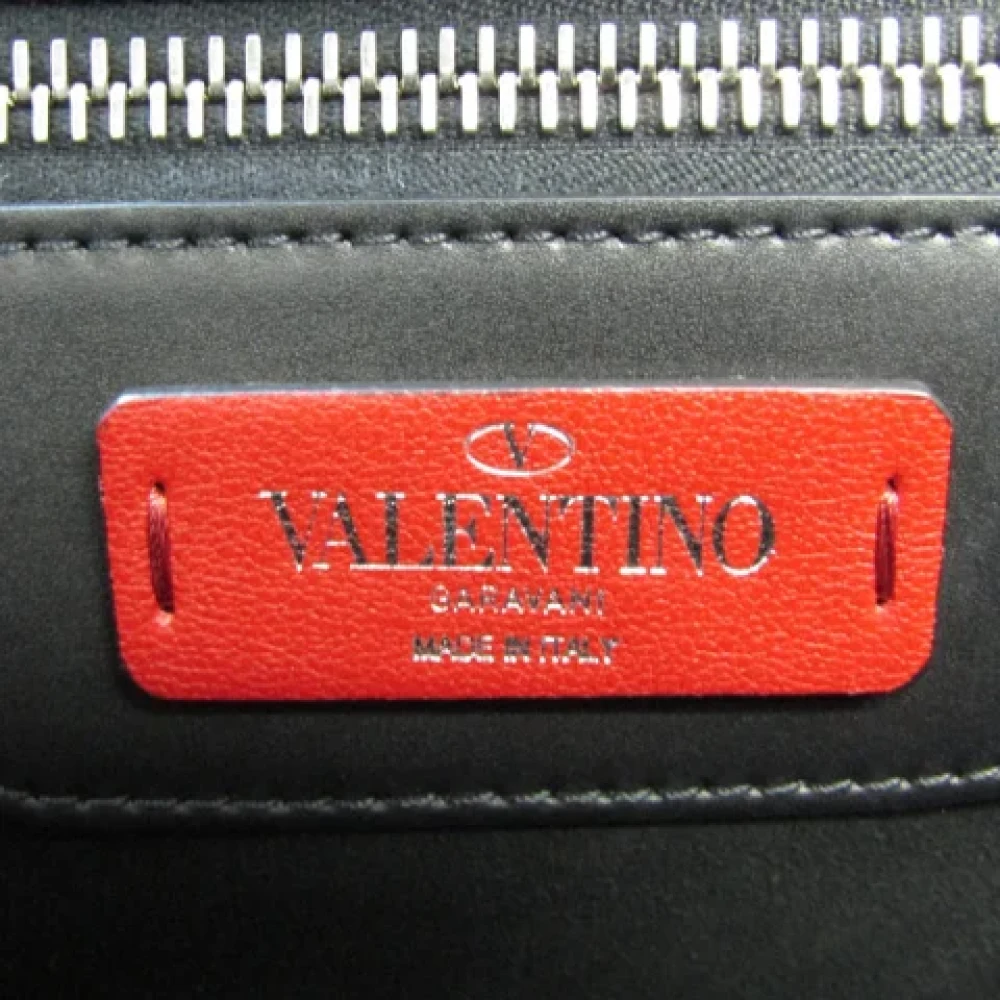 Valentino Vintage Pre-owned Leather backpacks Black Dames