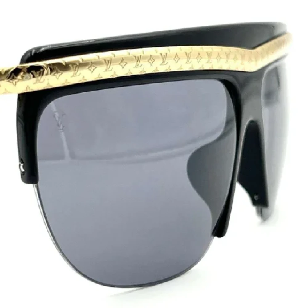 Louis Vuitton Vintage Pre-owned Plastic sunglasses Black Dames