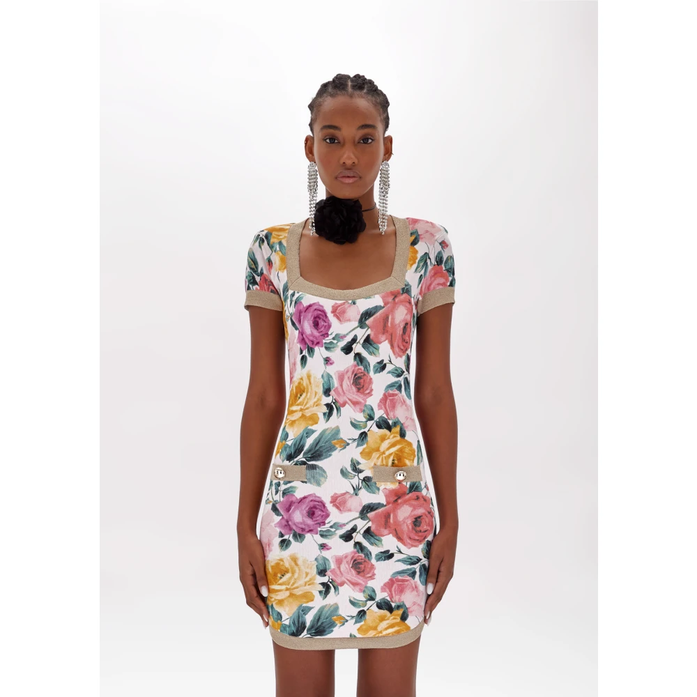 Blugirl Gebreide Jurk Multicolor Dames
