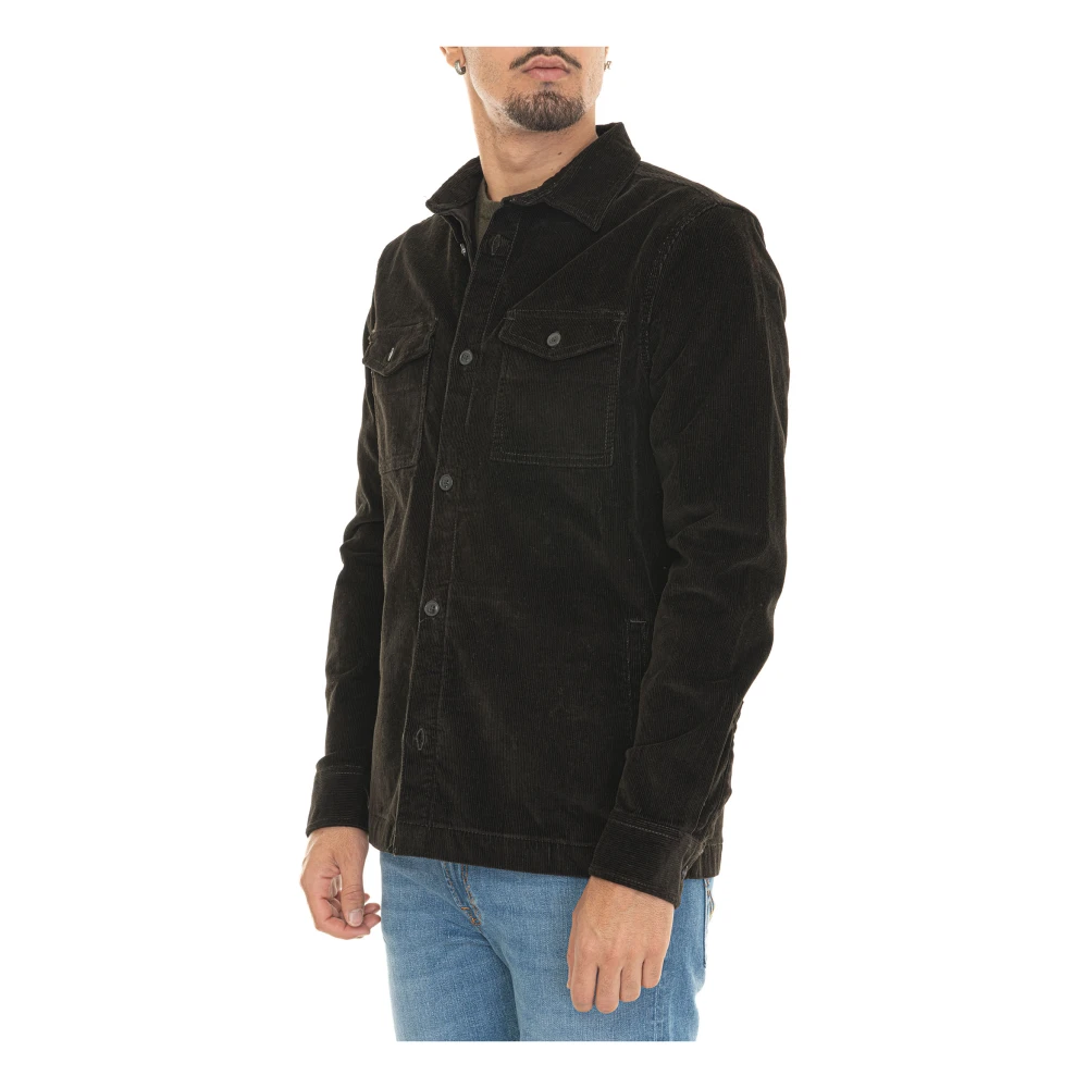 Barbour Maxi Tartan Overshirt met Zakken Brown Heren