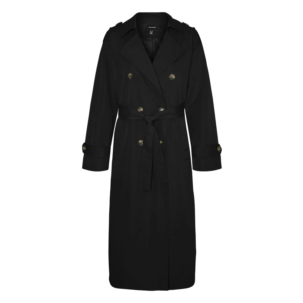 Vero Moda Lente Zomer Dames Jassen en Mantels Black Dames
