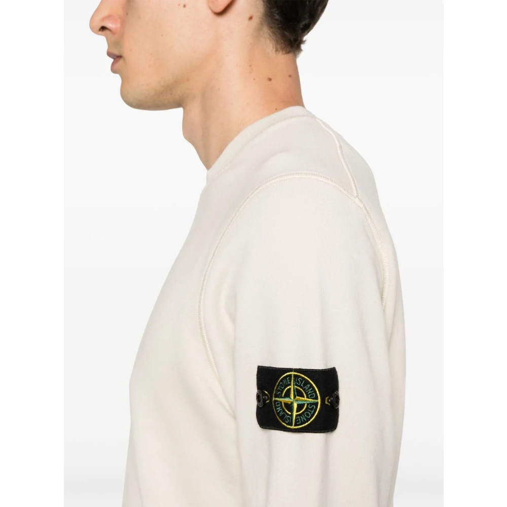 Stone Island Beige Sweater Herenmode Beige Heren