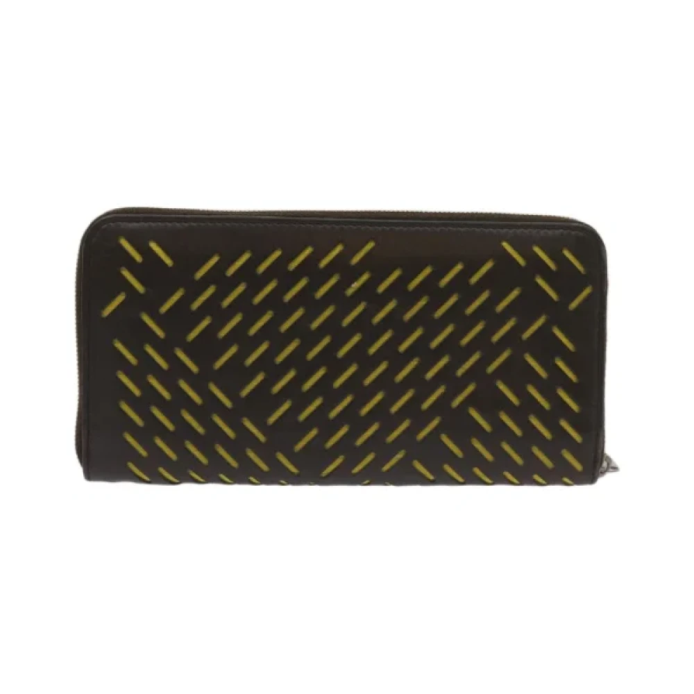 Bottega Veneta Vintage Pre-owned Leather wallets Brown Dames
