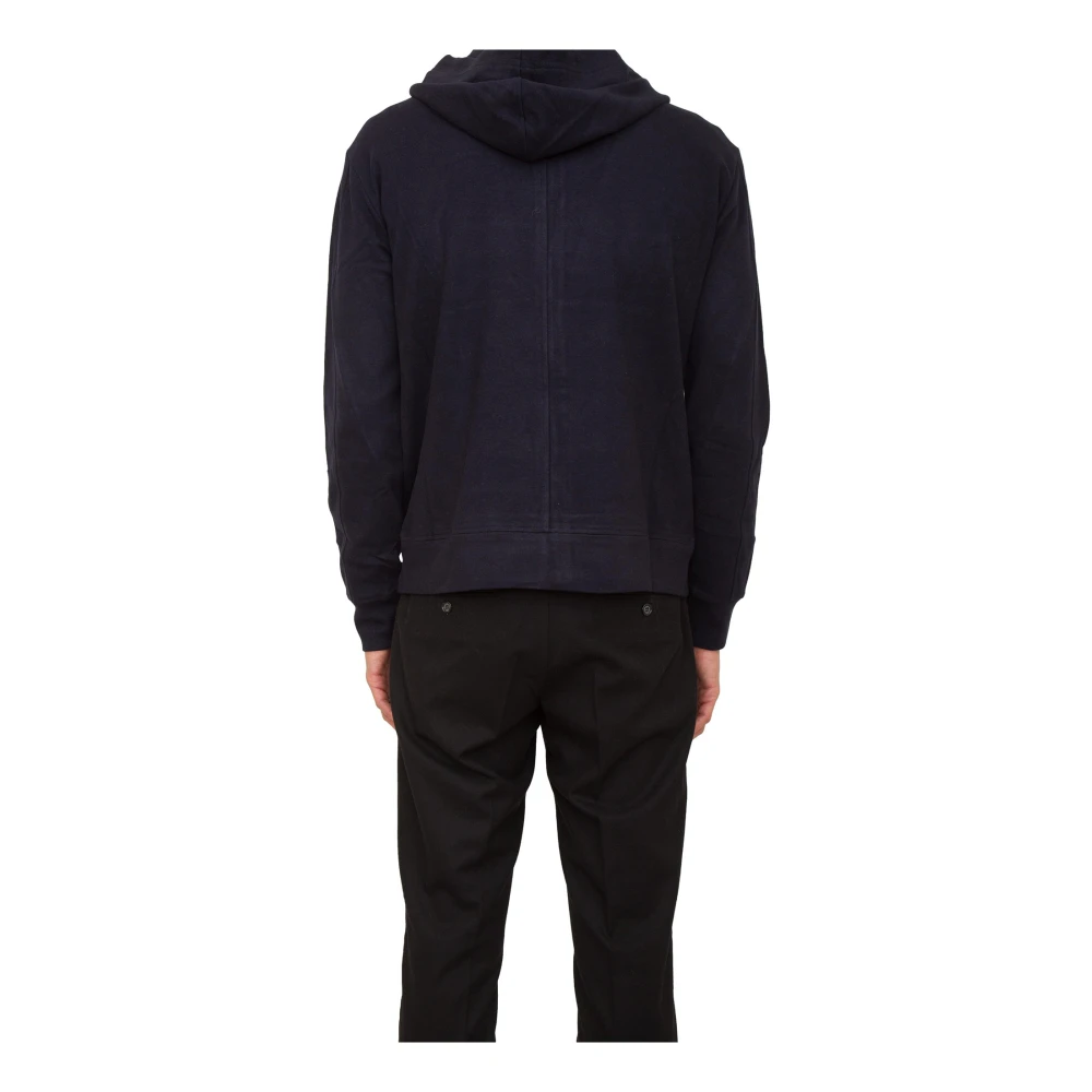 Paolo Pecora Blauwe Sweatshirt Casual Stijl Blue Heren