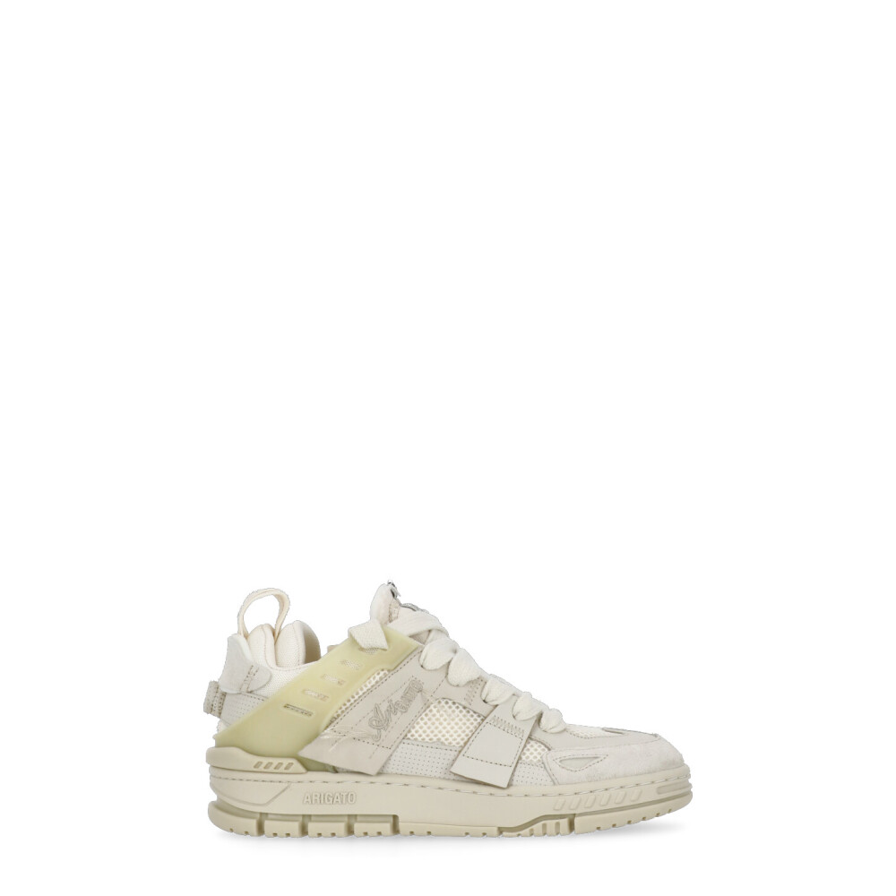 Beige Leren en Technische Stoffen Sneakers Axel Arigato Dames