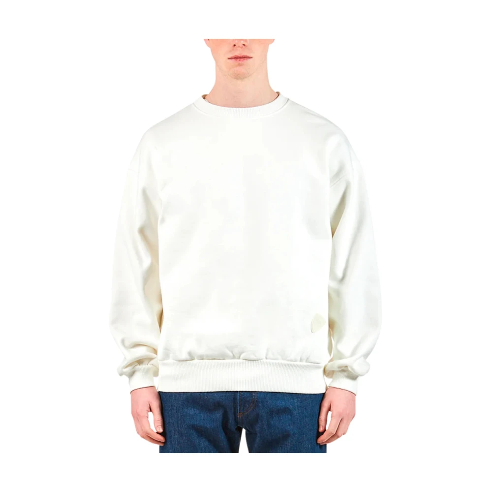 Philippe Model Graffiti Print Crewneck Sweatshirt White Heren