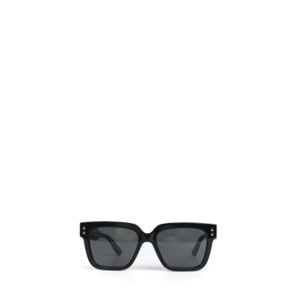 Gucci Vintage Pre-owned Plastic sunglasses Black Dames