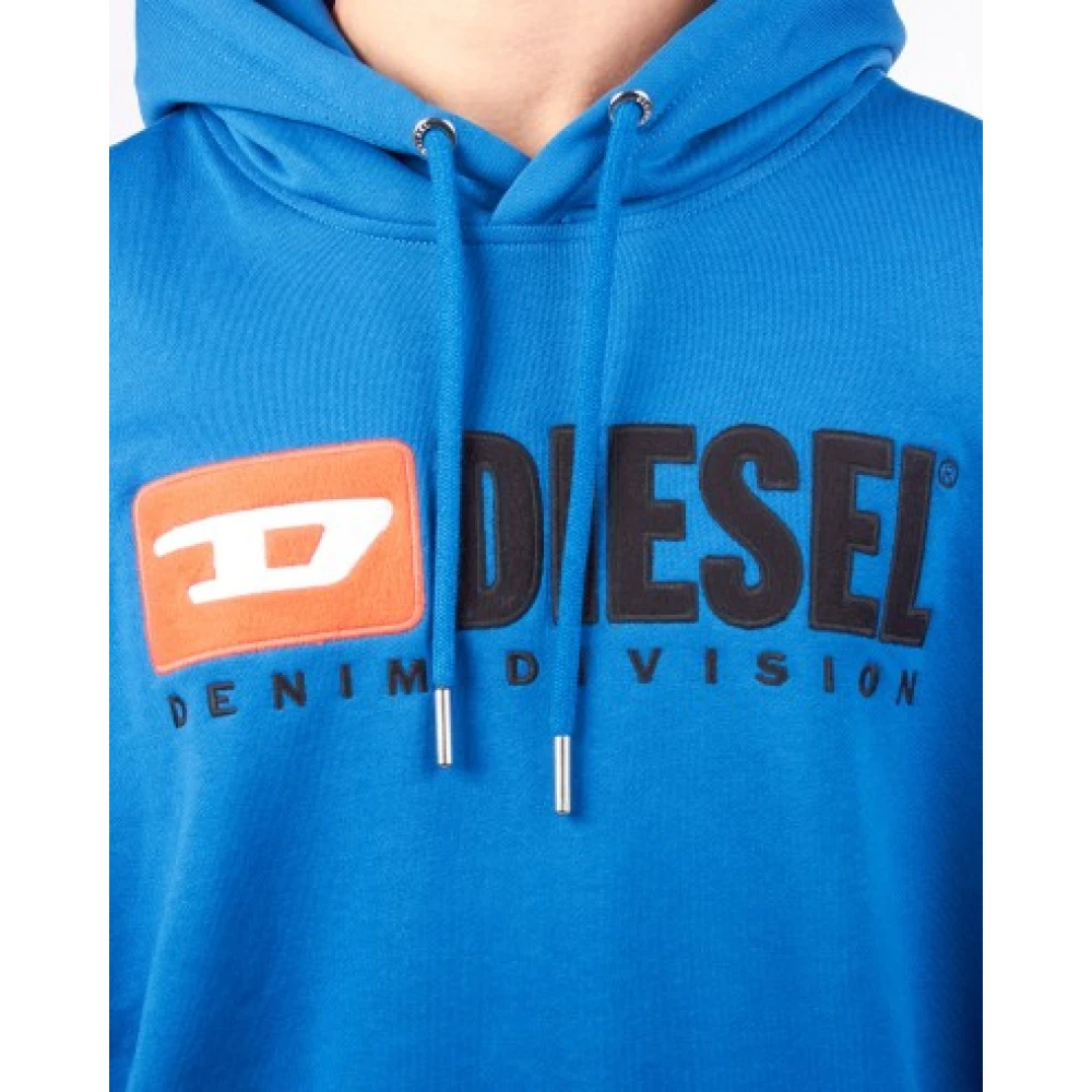 Diesel Heren Katoenen Sweatshirt Blue Heren